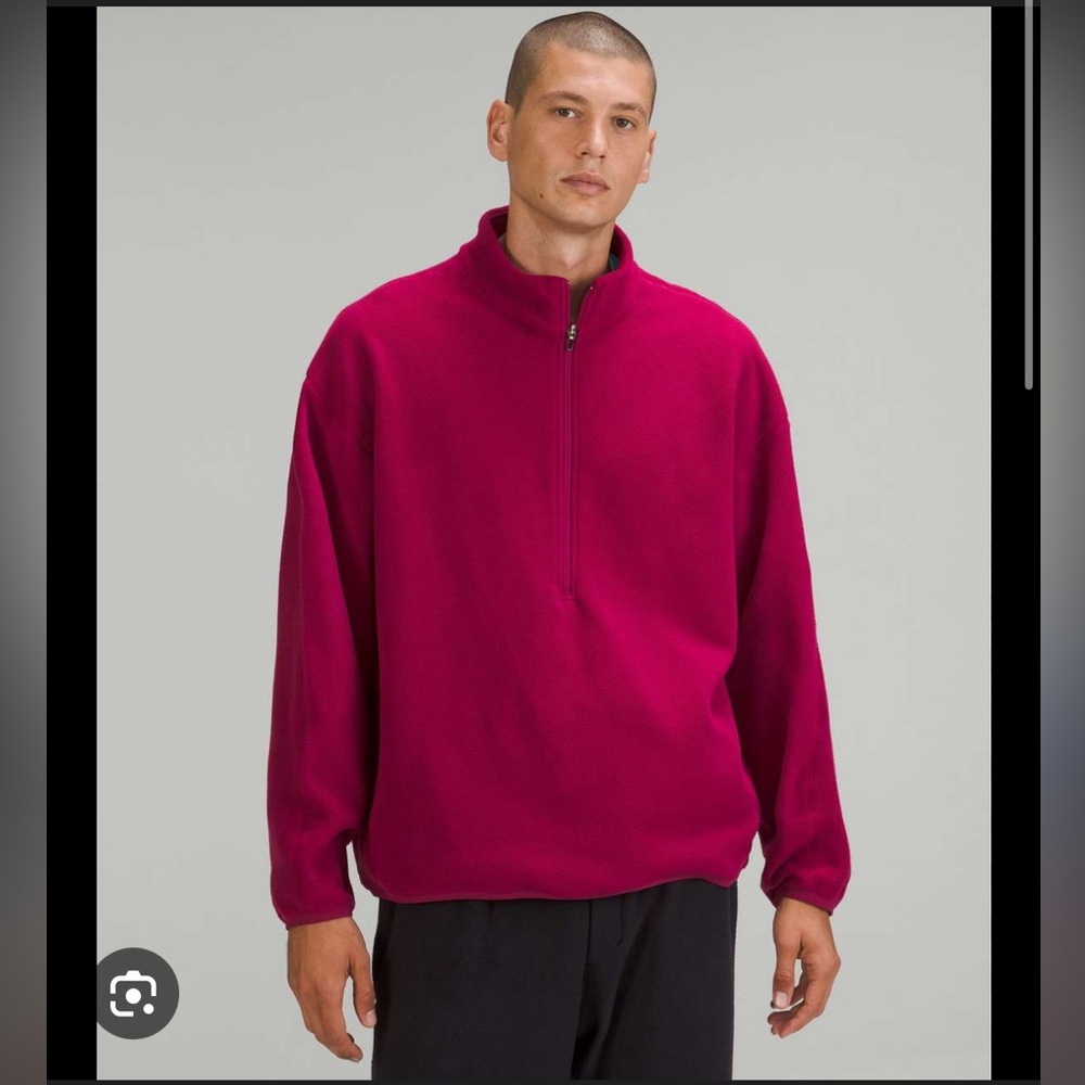 Lululemon Oversized Fit Fleece Half Zip